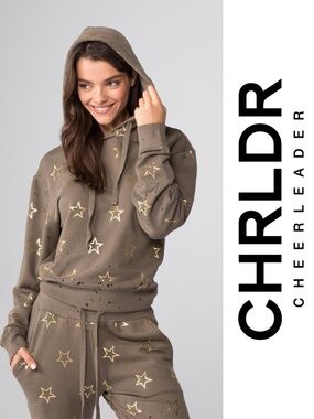 CHRLDR Gold Star Hoodie and Joggers